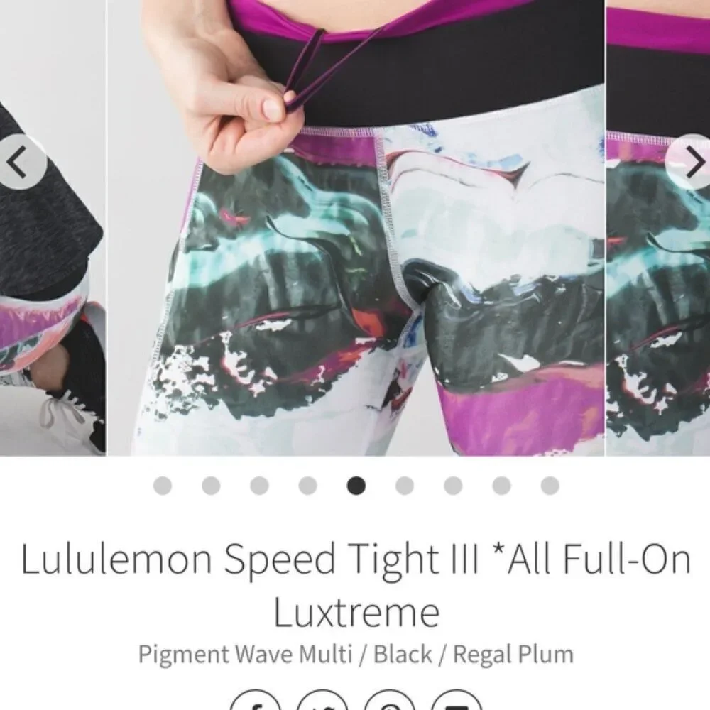 Lululemon Speed Tight III *All Full-On Luxtreme - 6